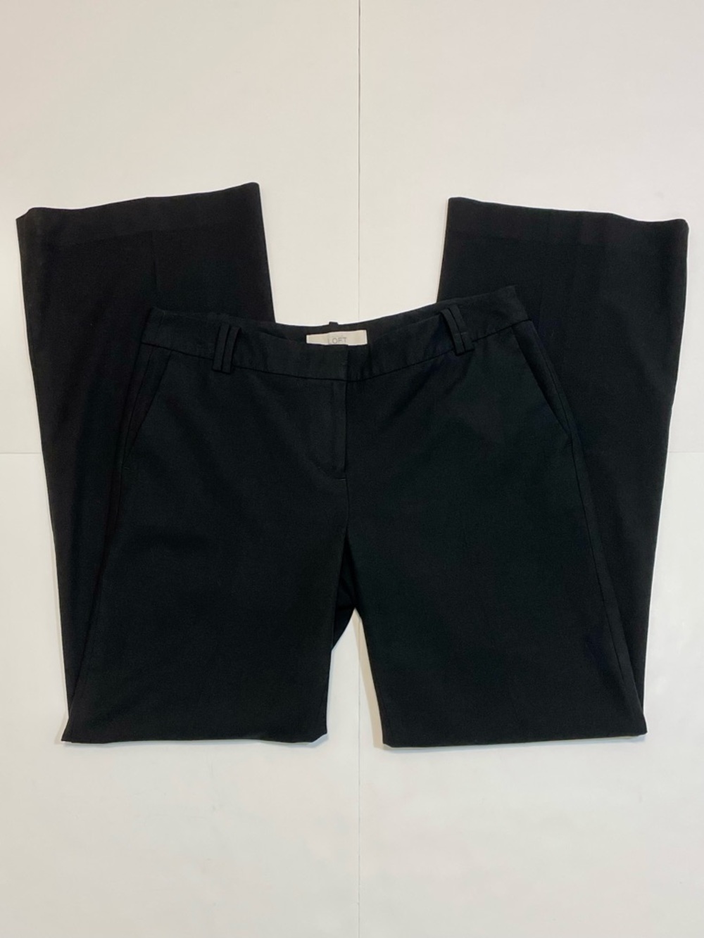 Loft Marisa Black Dress Pants - Straight Leg Women’s Size 6